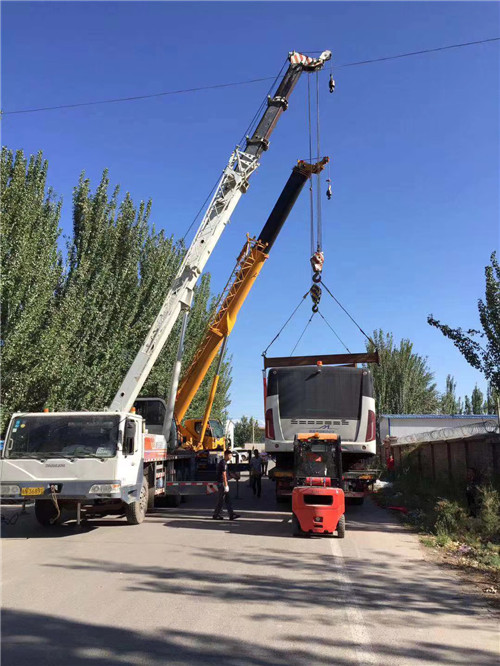 绥德县港口集装箱搬运案例